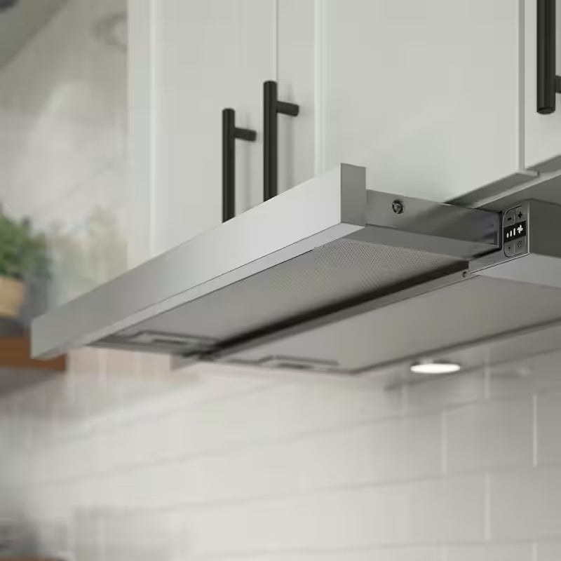 24 in. Under Cabinet Convertible Range Hood with LED Lights in Stainless Steel C302378