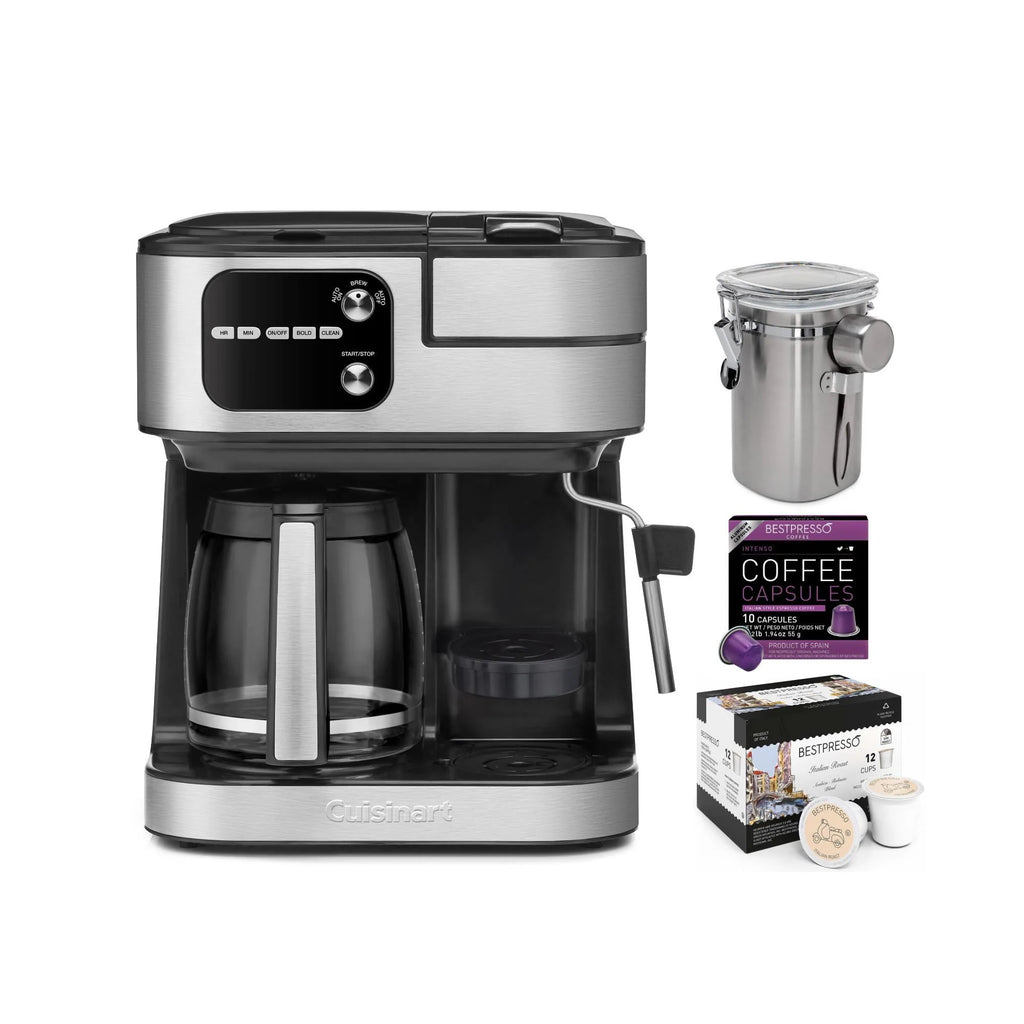 4-In-1 Coffeemaker with Capsules and Canister L9178