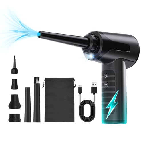 Cordless Electric Air Duster 100000RPM Black C860279
