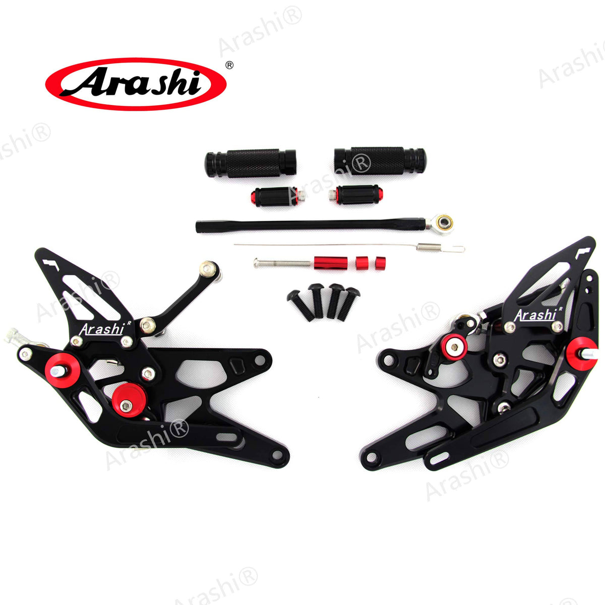 Adjustable Motorcycle Footpegs 1 Set X675091