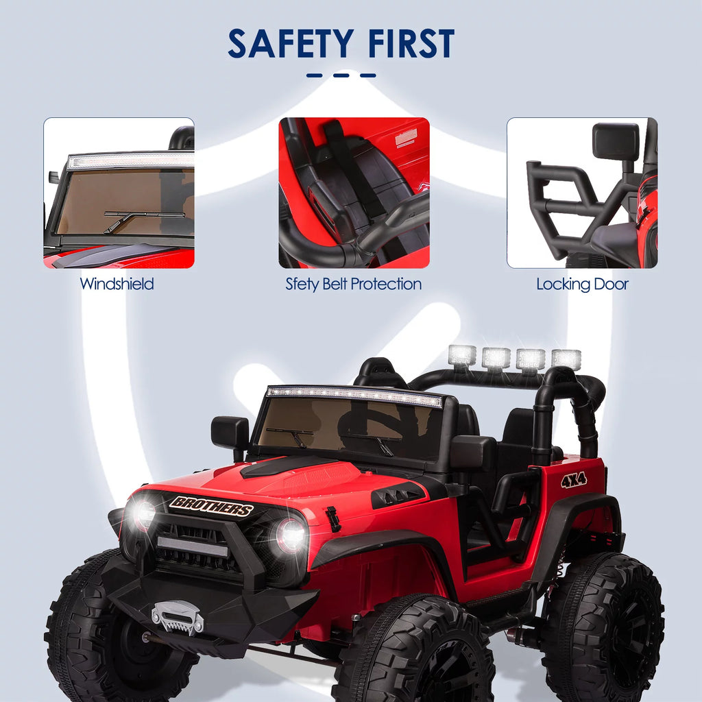 24V 9AH Electric Battery Powered 2 Seater Kids Ride on Car P758