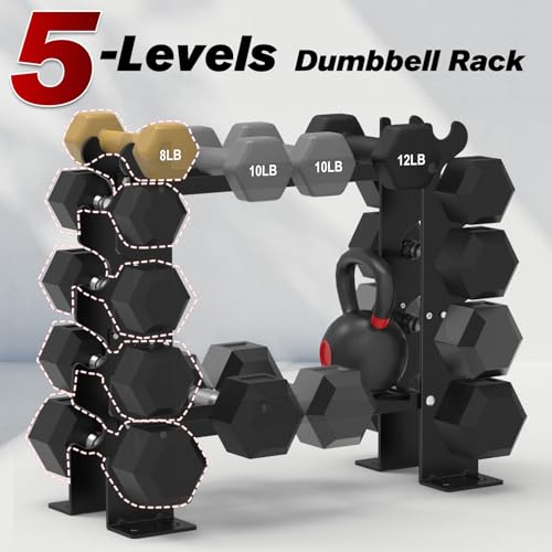 5 Tier Dumbbell Rack Stand J318577