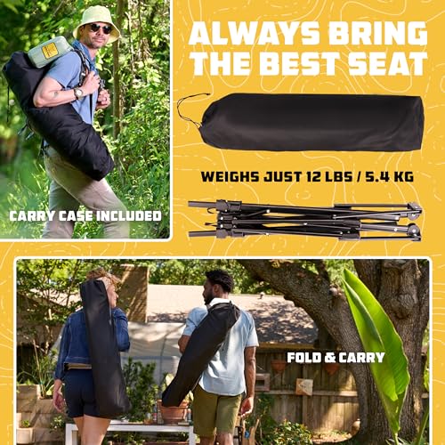 Portable Folding Rocking Camping Chair with Carry Bag B9305