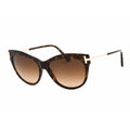 Plastic Cat-Eye Sunglasses Dark Havana 56mm F51851