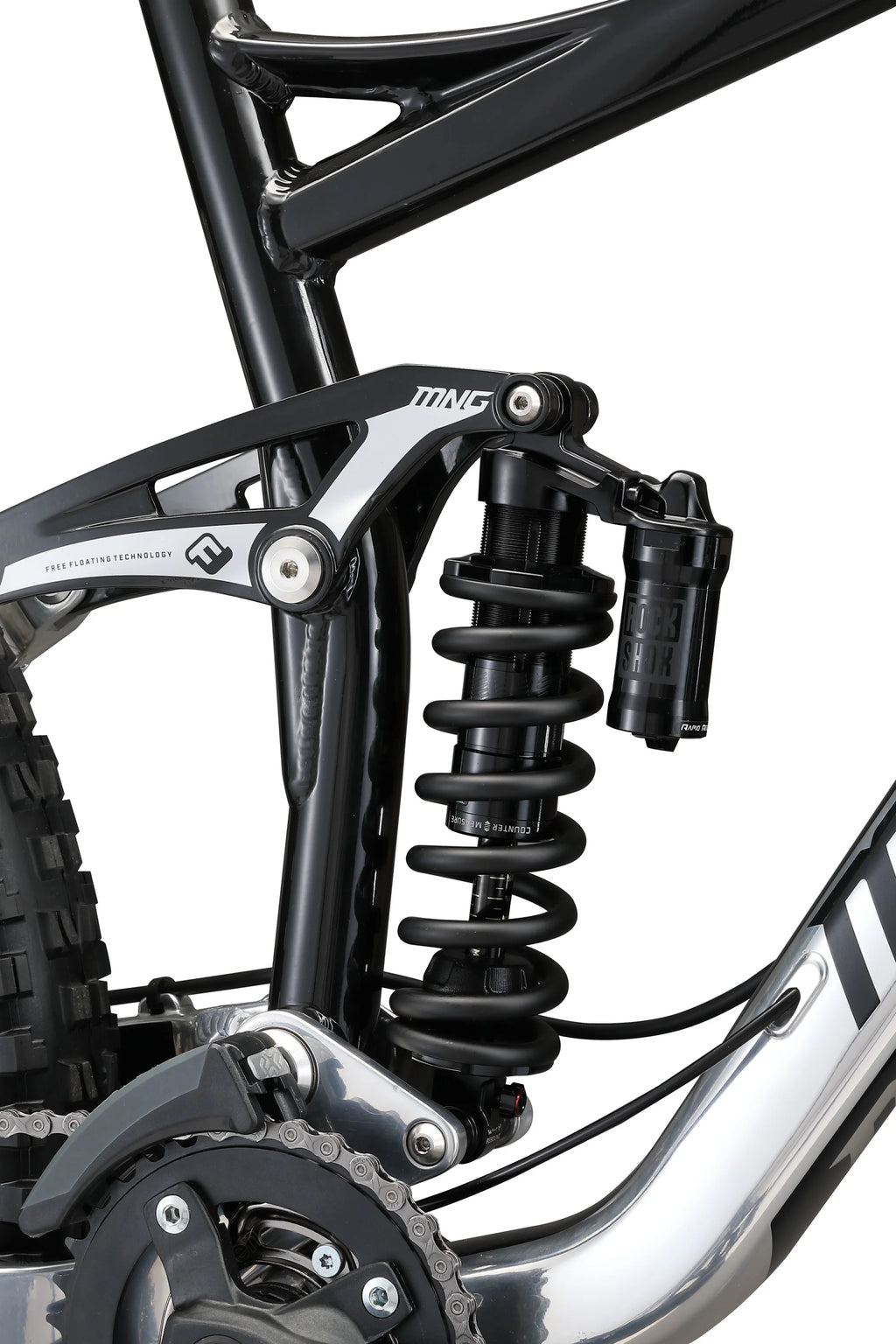 Black Full-Suspension Mountain Bike Z120291