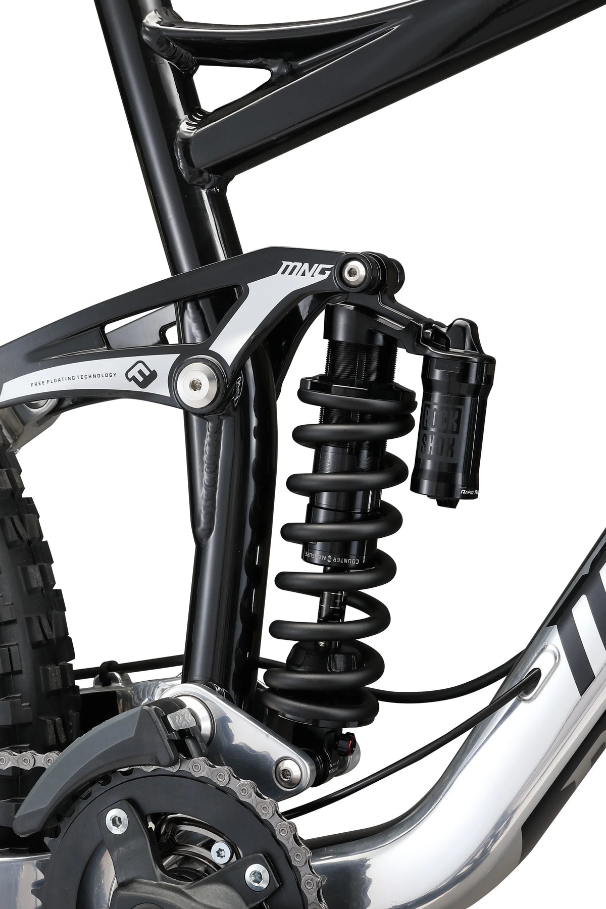 Black Full-Suspension Mountain Bike Z120291