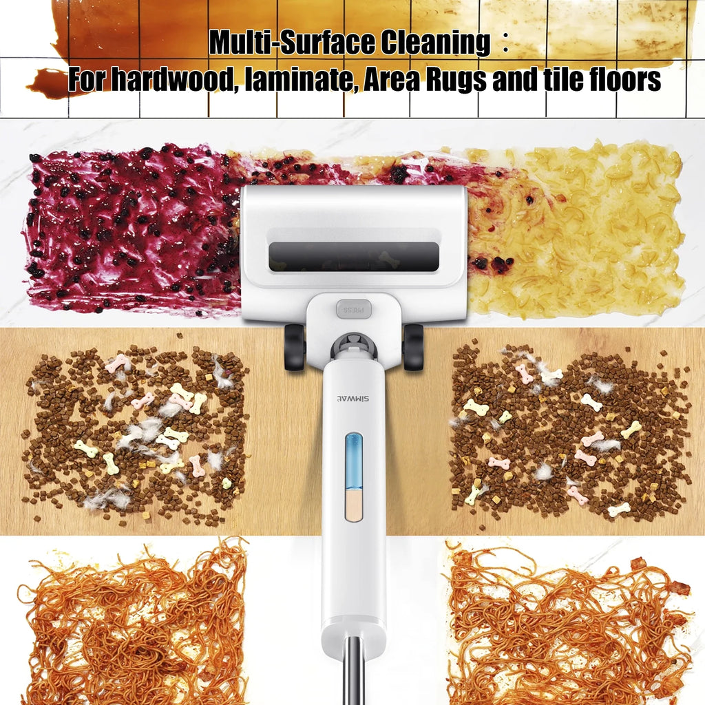 Wet Dry Cordless Vacuum and Mop with Self-Cleaning J4050