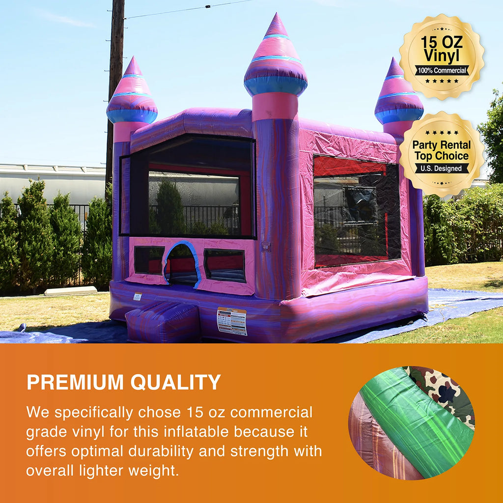 Commercial Grade Bounce House with Blower 13x13 X9933