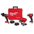 18V Lithium-Ion Brushless Cordless Hammer Drill/Driver with Impact Driver L87725