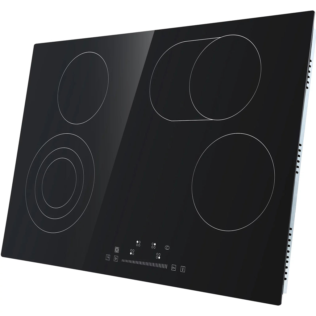 Built-in Electric Radiant Ceramic Cooktop 4 Burners F51173