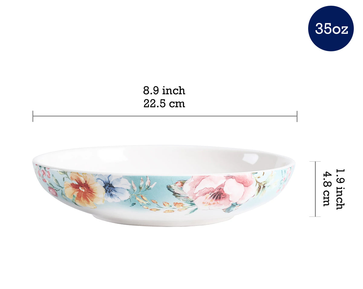 Ceramic 35oz Dinner Bowls Set of 4 M380782