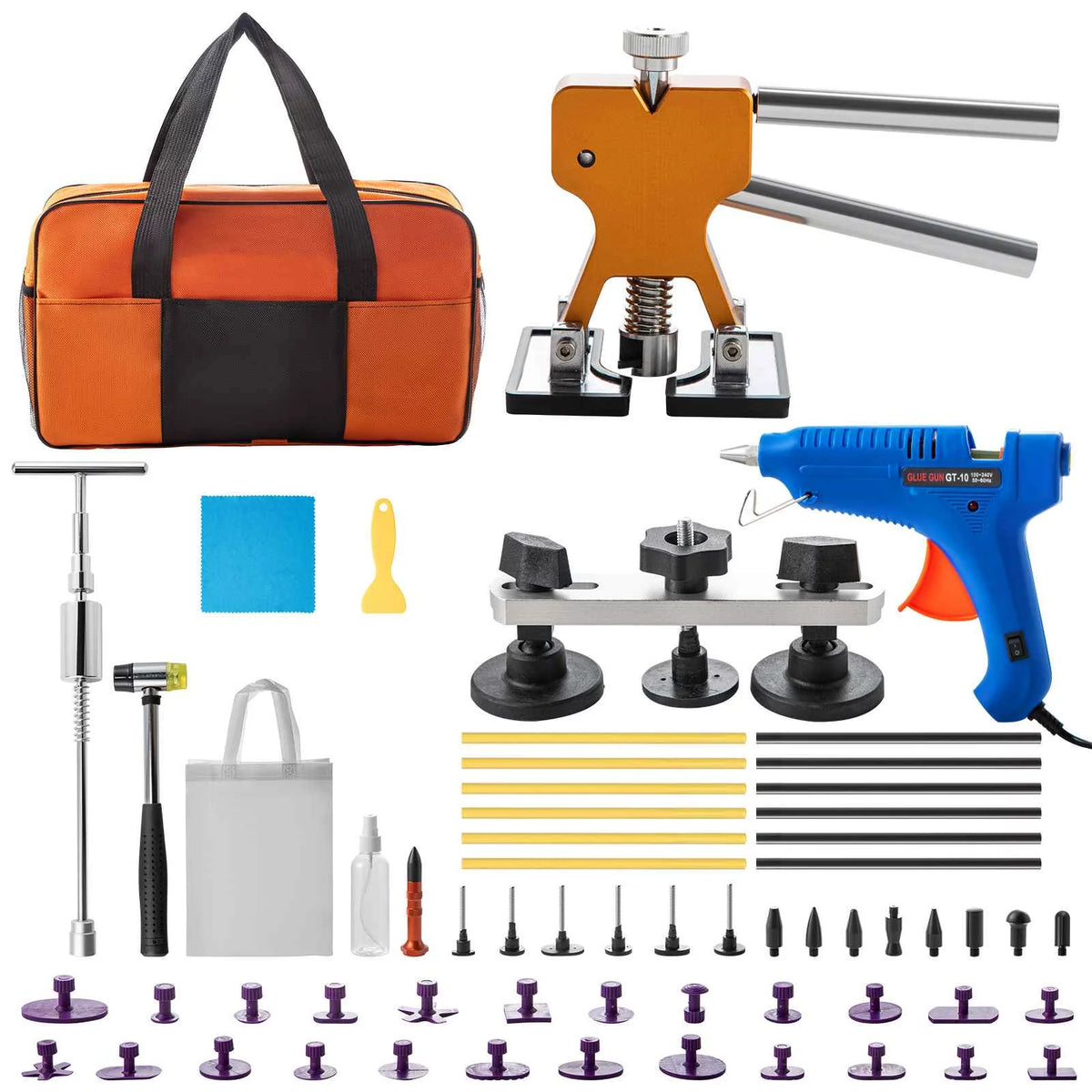 60 Pcs Paintless Dent Repair Tools B920298