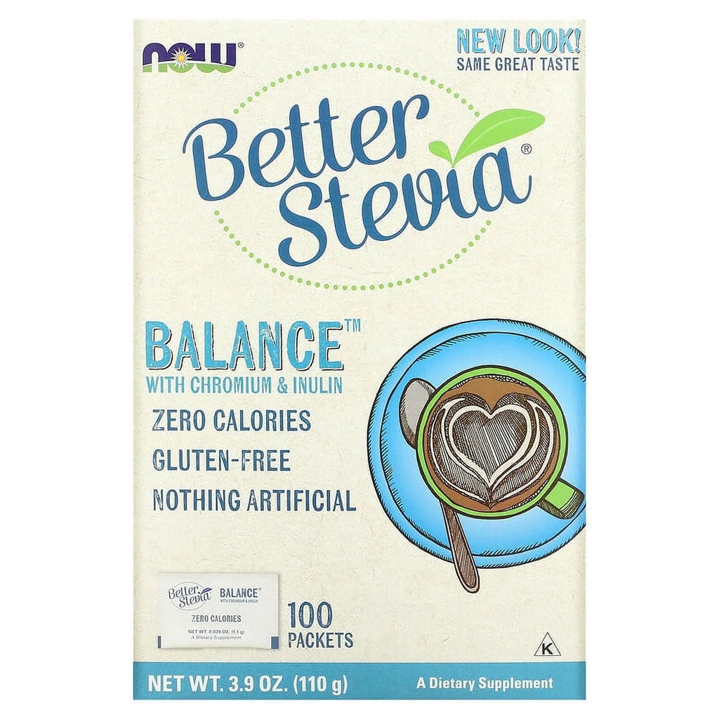 Stevia Packets 100 Packets 3.9 oz Pack of 4 L6591