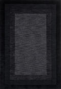 Grey Charcoal Rug A833