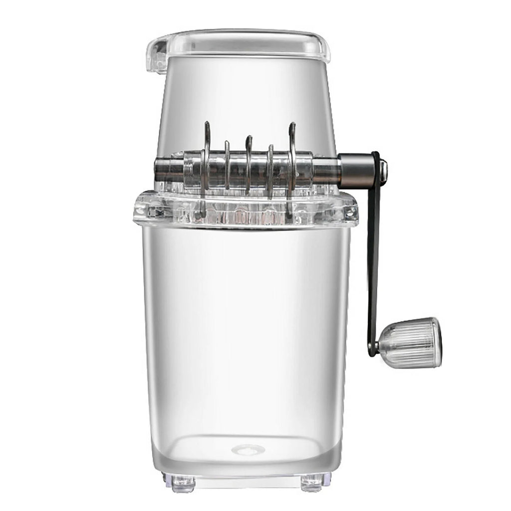 Manual Ice Crusher Shaver with 4 Rubber Ant-skid Knobs K485776