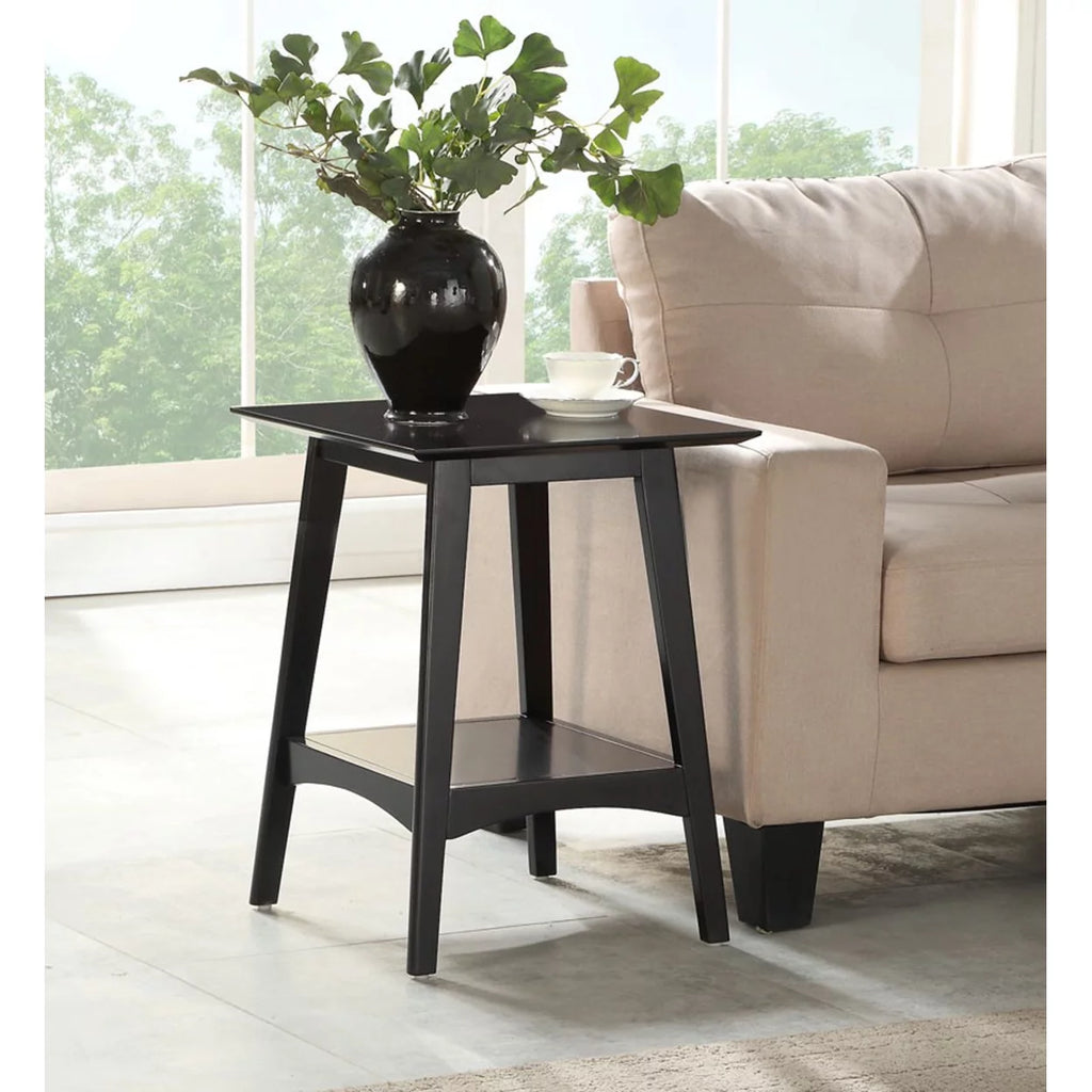 Black End Table S8030