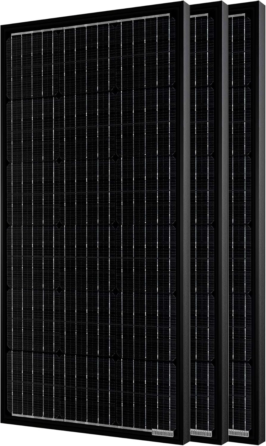 200 Watt Black Monocrystalline Solar Panel S1975