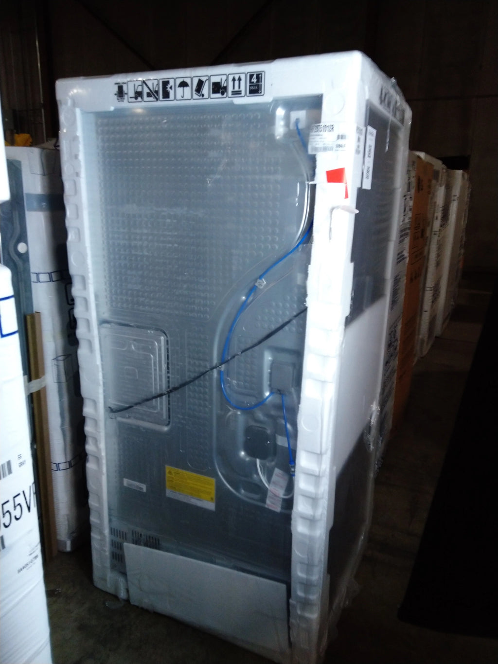 36 in. 28.2 cu. ft Stainless Steel French Door Refrigerator J204466
