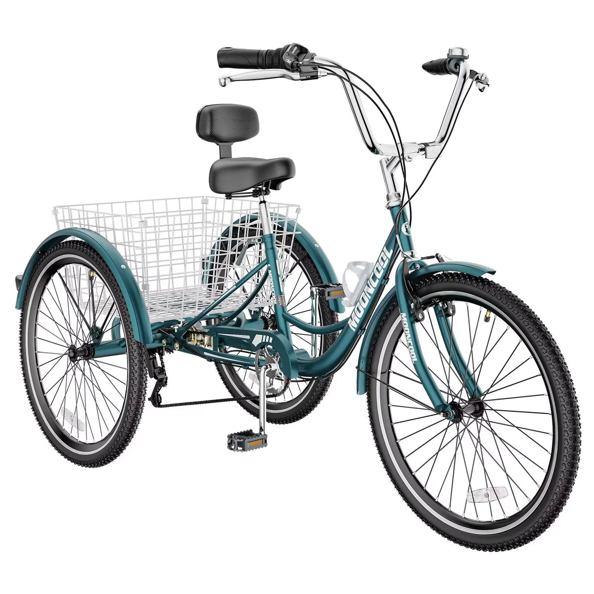 7 Speed 3 Wheel Adult Tricycles with Basket I4631