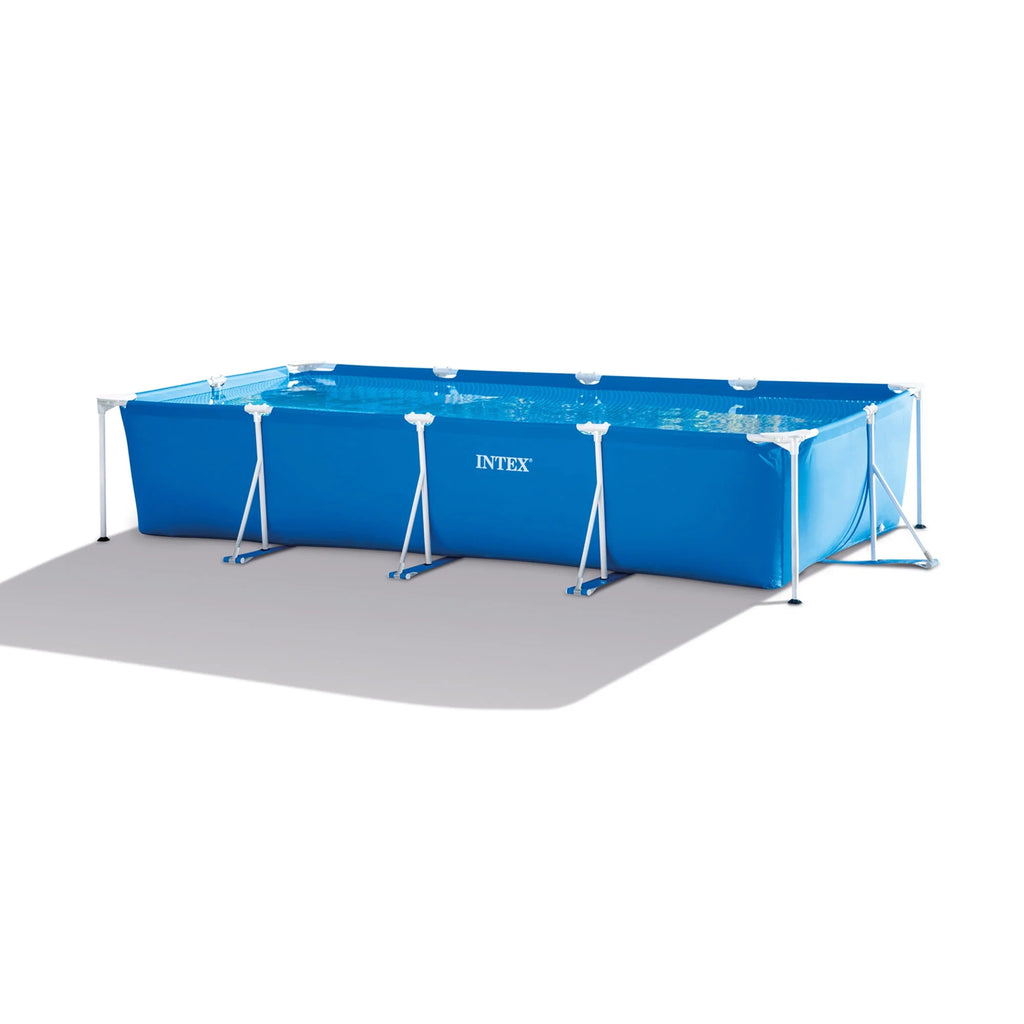 14ft x 33in Rectangular Above Ground Swimming Pool with Filter P843