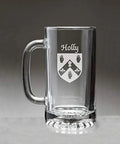 Irish Coat of Arms Glass Beer Mug P81518