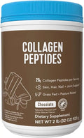 Chocolate Protein Collagen Peptides, Grass Fed, Zero Sugar, 32.56 Oz S104222