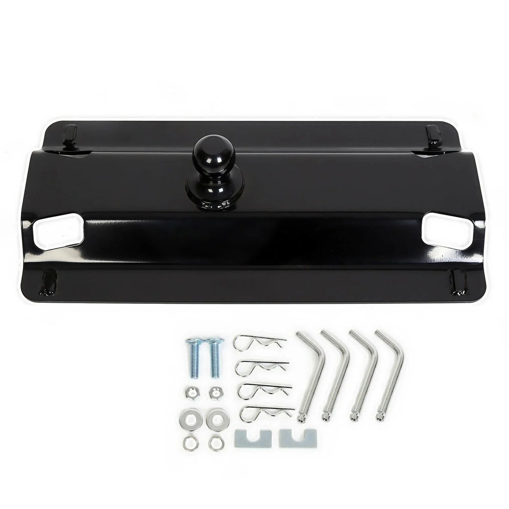 Gooseneck Hitch Ball Adapter Plate for 5th Wheel Rails 25,000 lbs 2-5/16-Inch A4235