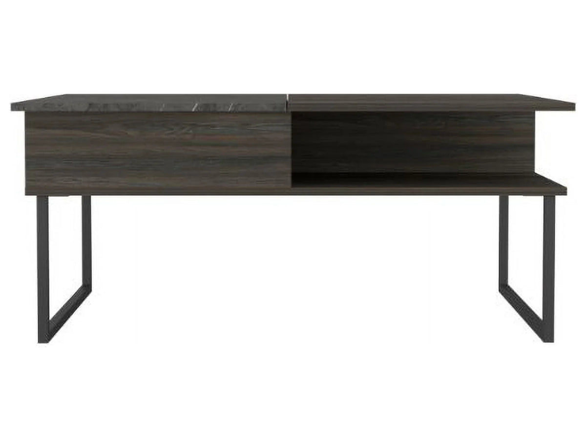 Lift Top Coffee Table with One Shelf B231