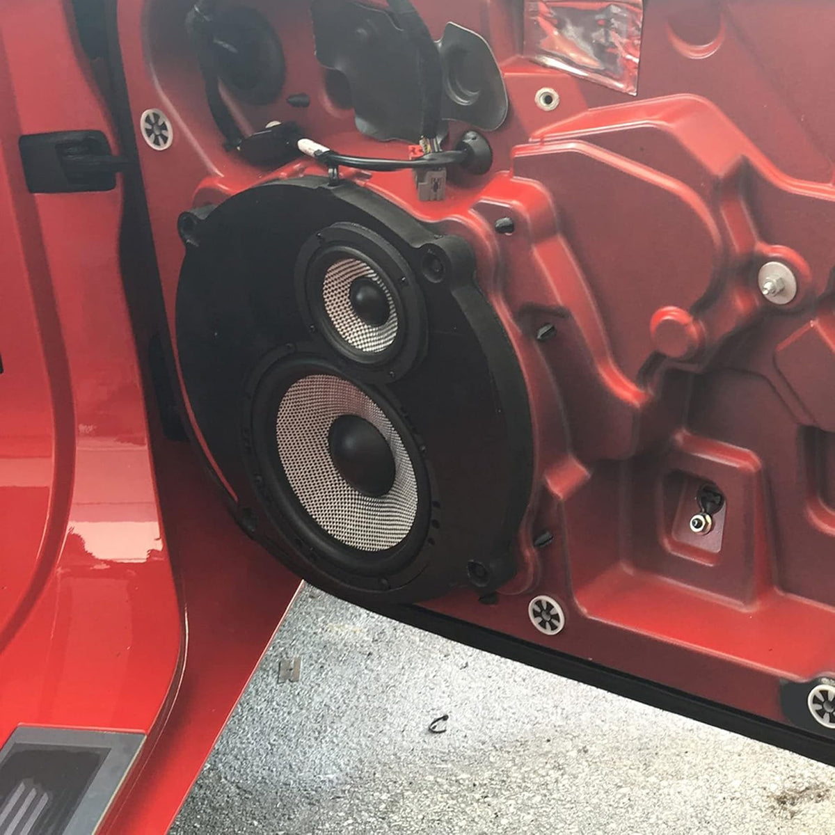 6x9-inch Mid-Bass Speaker Adapters Pair D9319