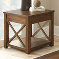 24" Square Wood End Table H9568