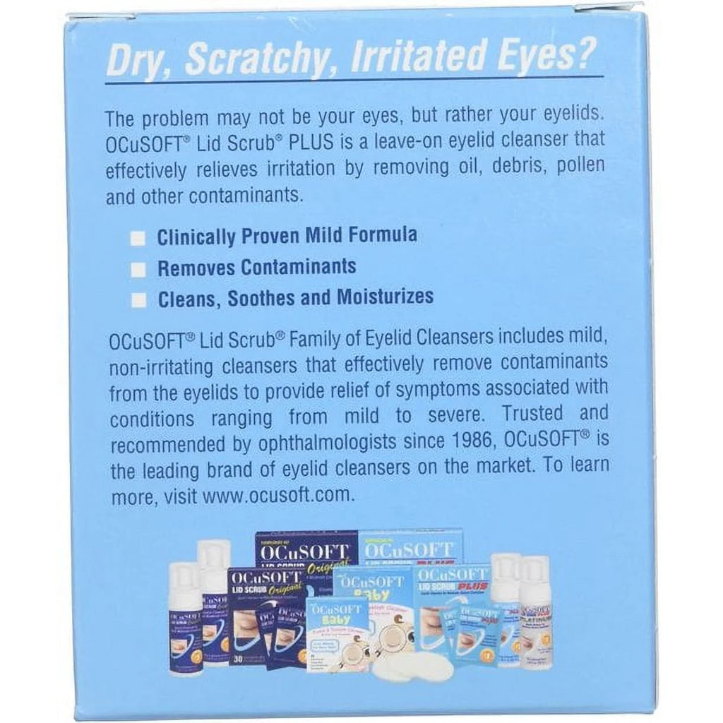 Eyelid Cleanser Pads 30 Each Pack of 2 A55867
