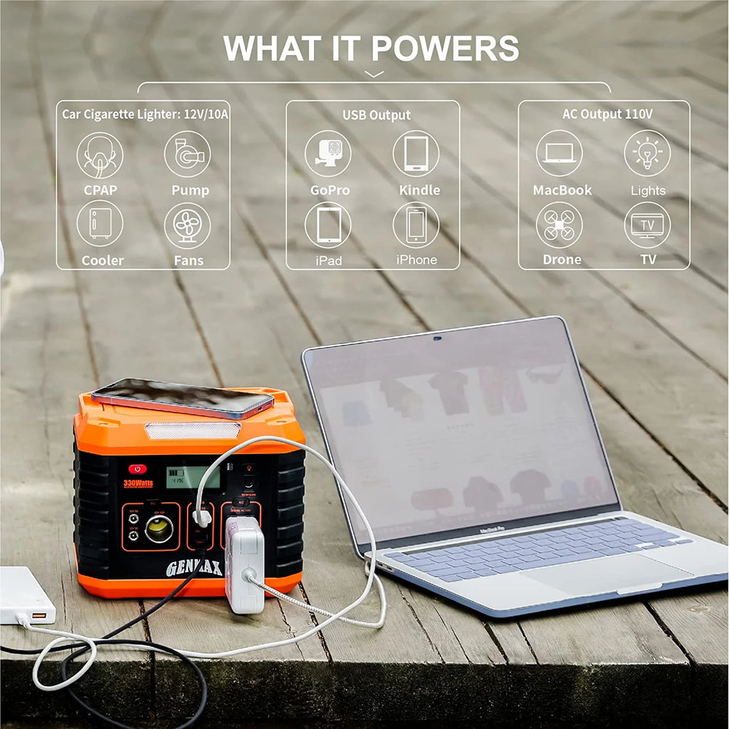 Portable Power Station 330W with AC Outlet X5367