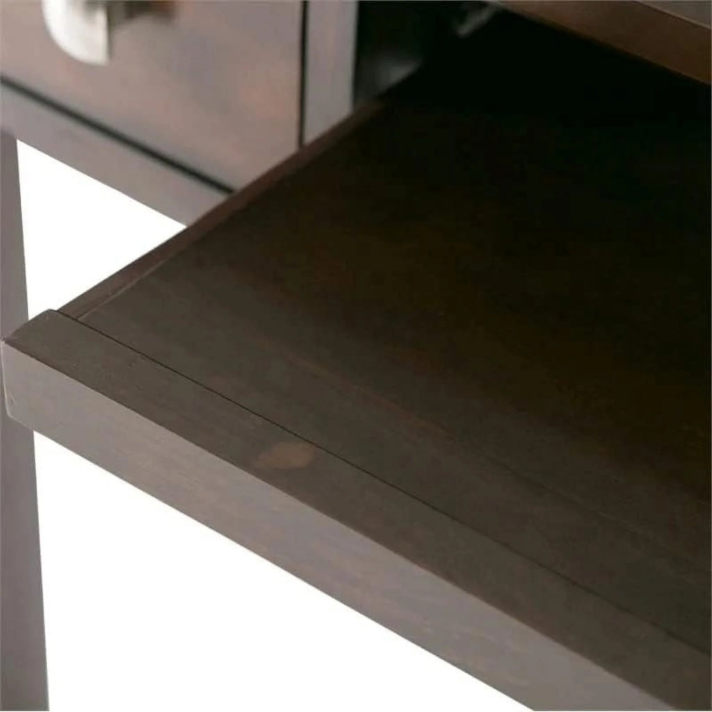 Dark Brown Solid Wood Desk B199238