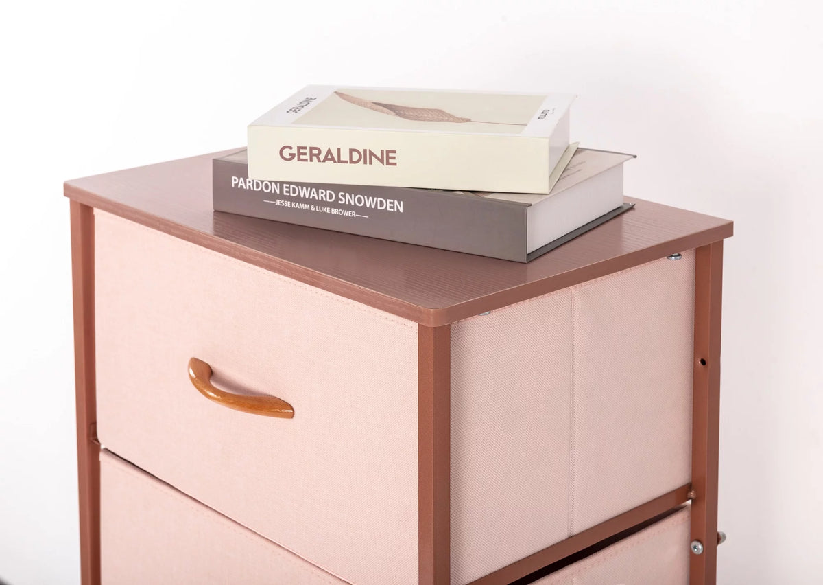 Pink 5 Drawer Dresser D91785
