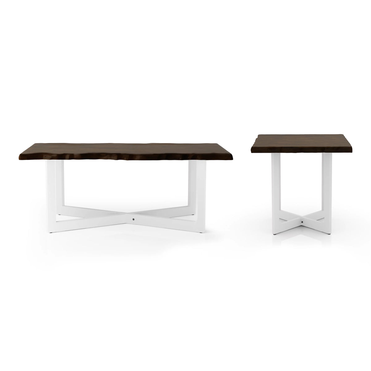 Oak 2-Piece Coffee Table Set D51989