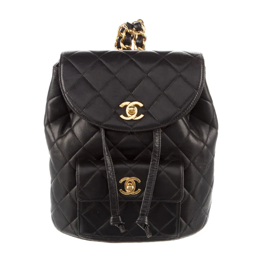 Quilted Mini Backpack B2036
