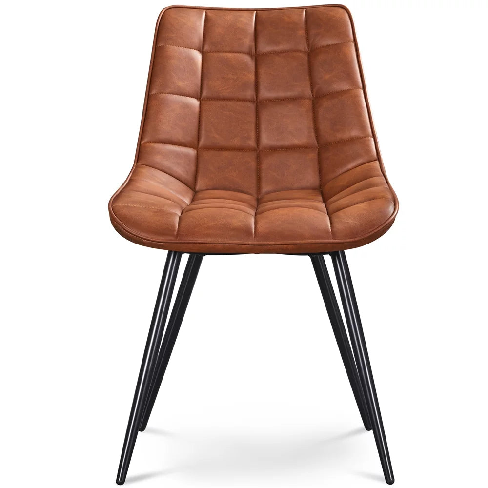 Set of 2 Cushioned Dining Chairs F3505