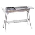 Portable Folding Charcoal BBQ Grill Stainless Steel B21957
