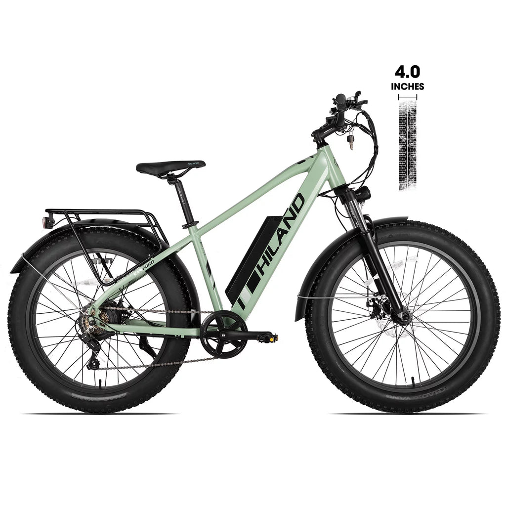 750W 48V 26 Fat Tire Electric Mountain Bike V497913
