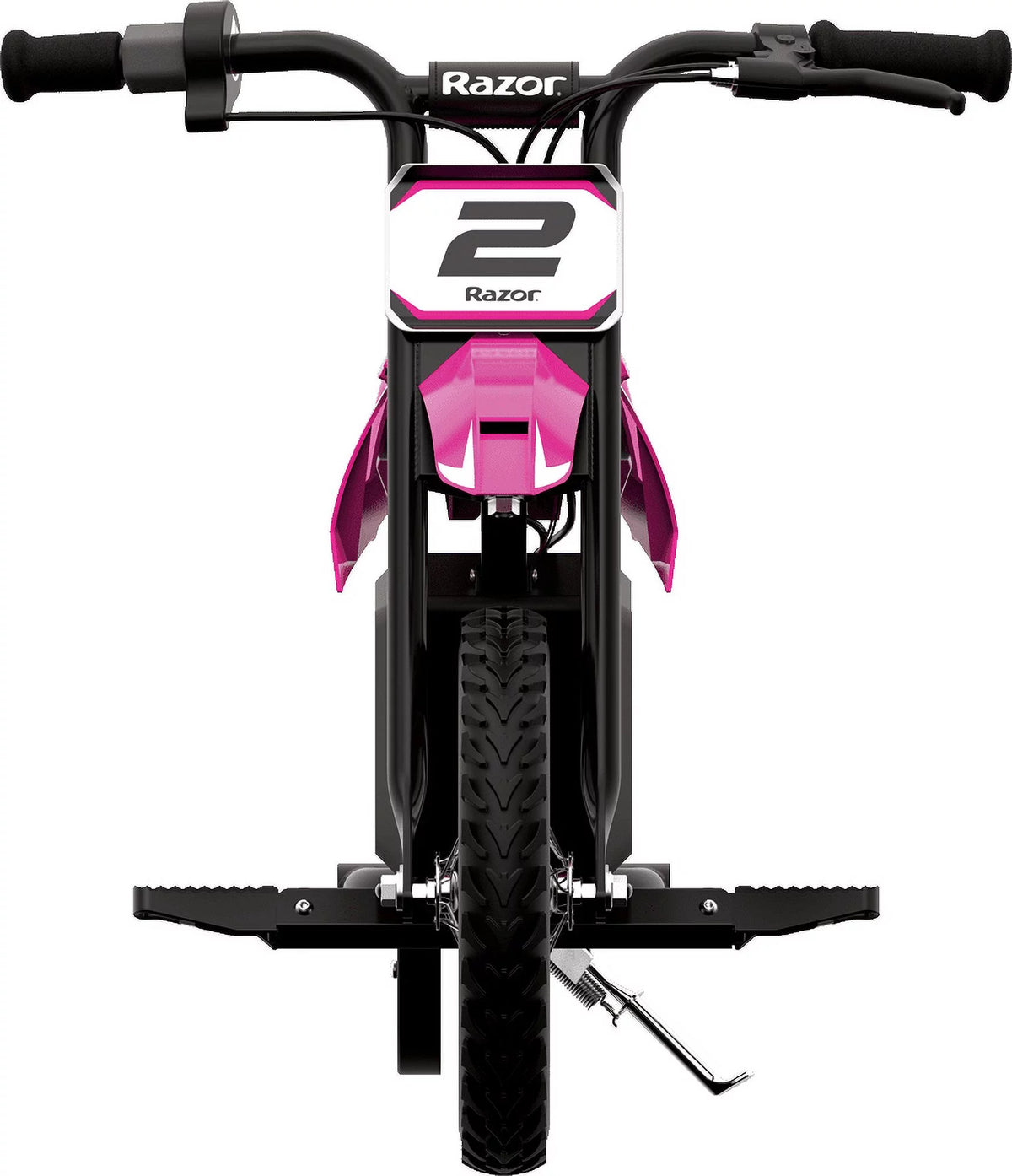 Black Electric-Powered Dirt Bike O22947