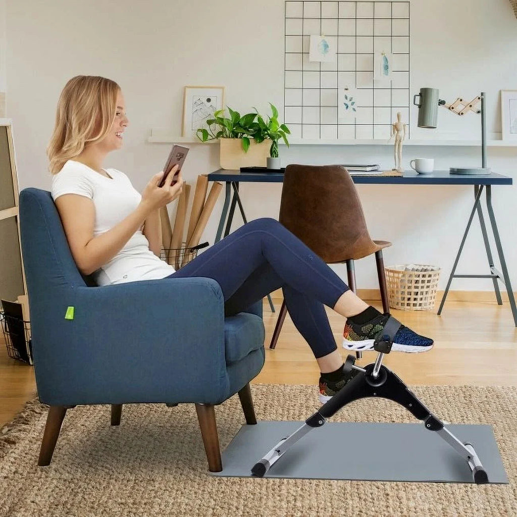 Folding Pedal Exercise Bike with Electronic Display I644