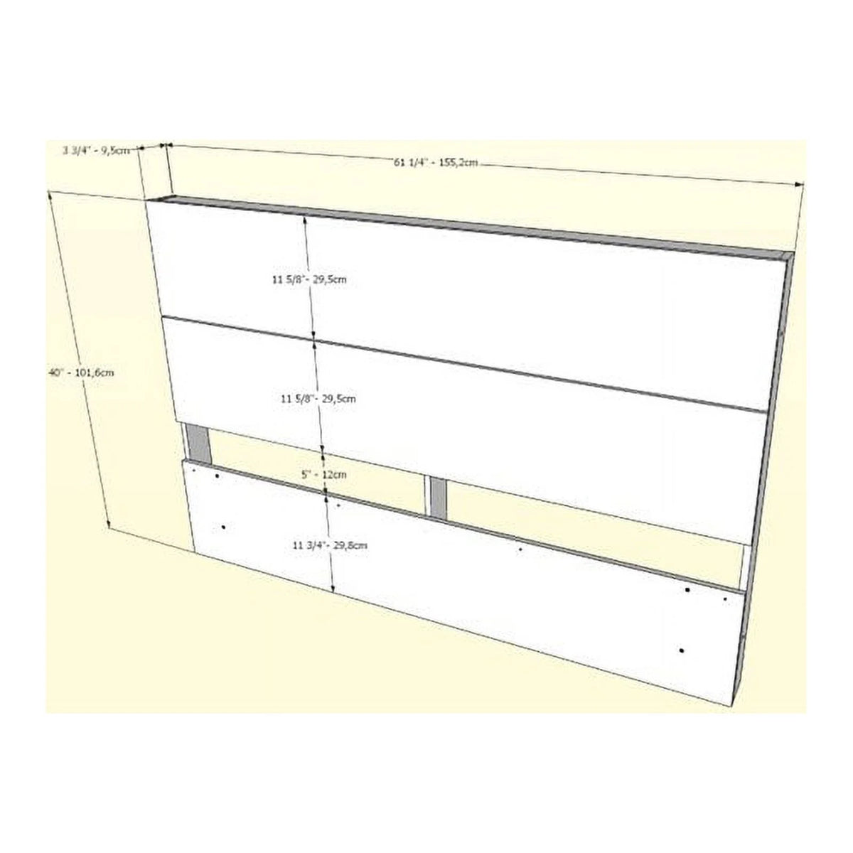 Queen Size Headboard L579556