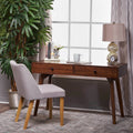 Walnut Finished Acacia Wood Desk B68711