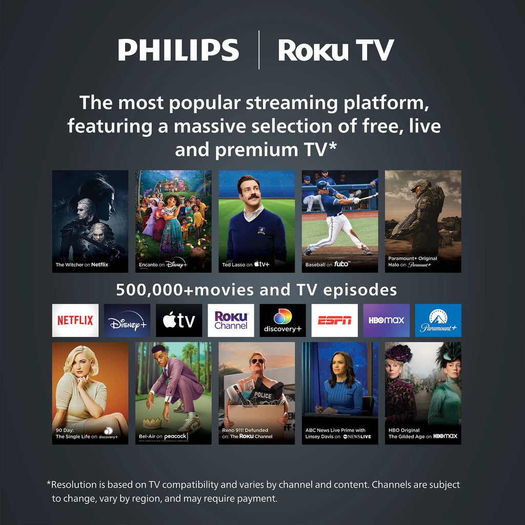 50 Class 4k Ultra HD Roku Smart LED TV P1961
