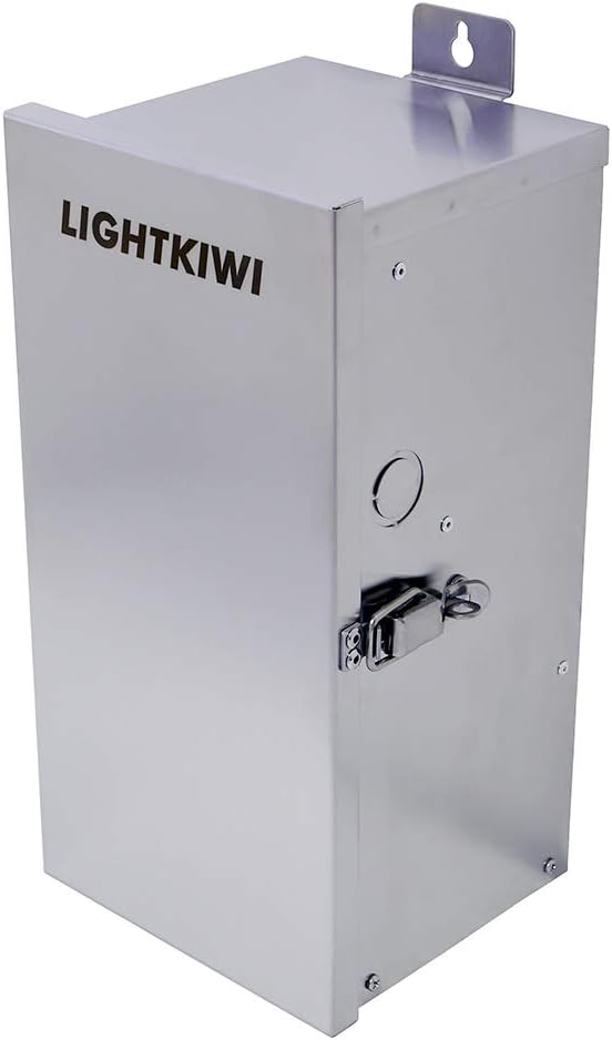 150 Watt Heavy-Duty Stainless Steel Multi-Tap Low Voltage Transformer V37428