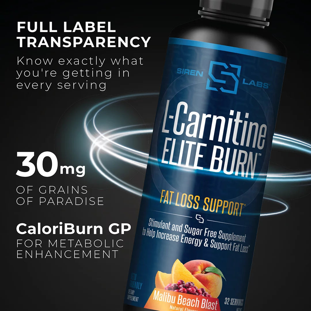L-Carnitine Liquid Keto Fat Burner 3000mg 32 Servings M454