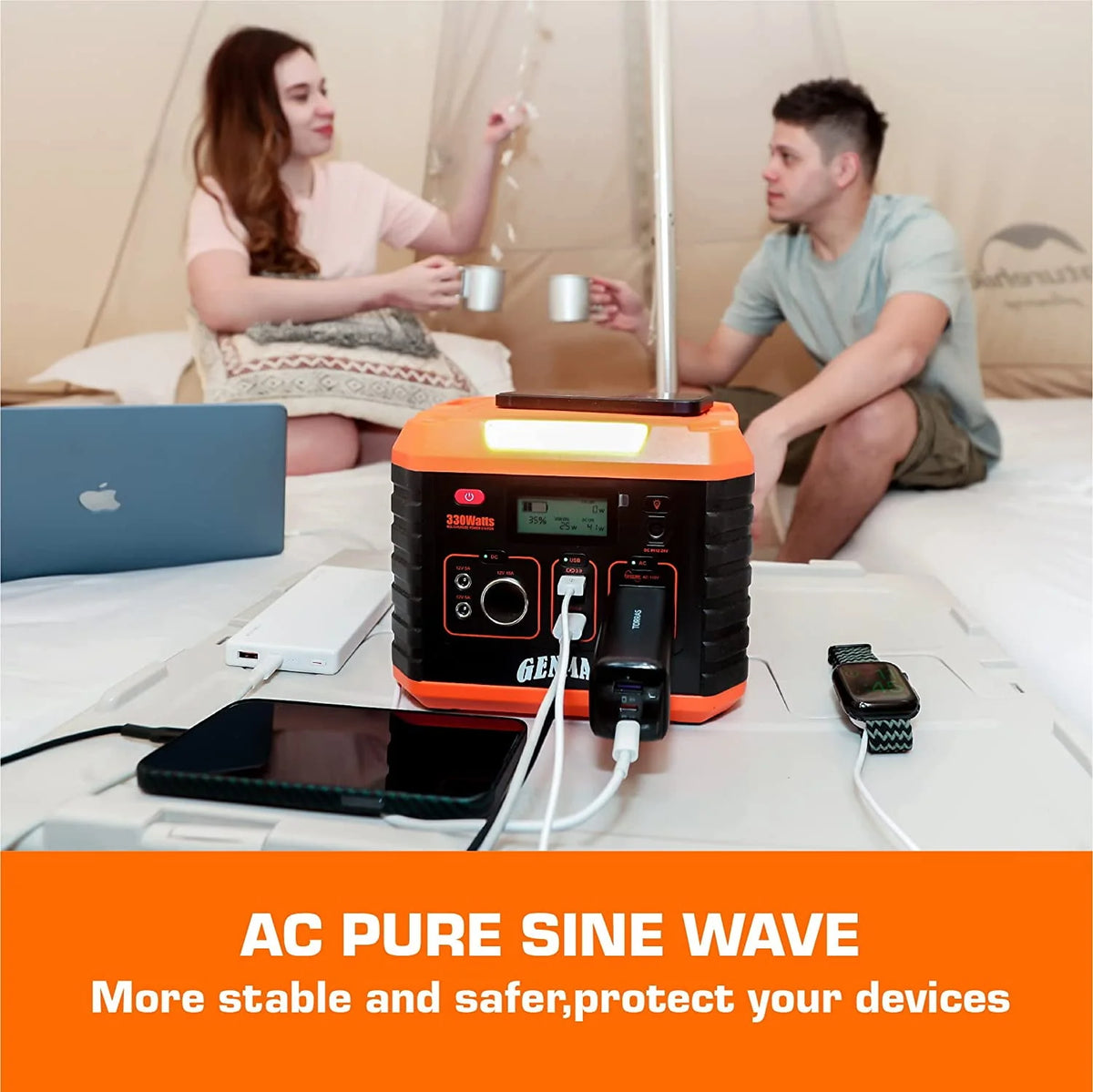 Portable Power Station 330W with AC Outlet X5367