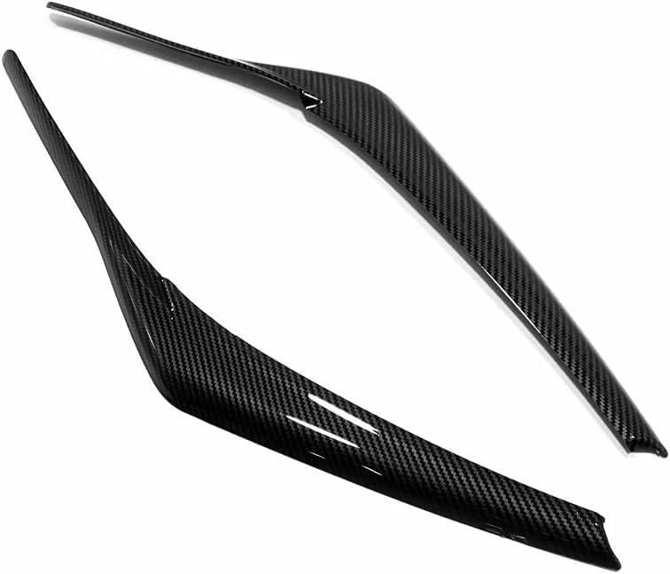 Gloss Black Headlight Eyelid Cover Trim I2296