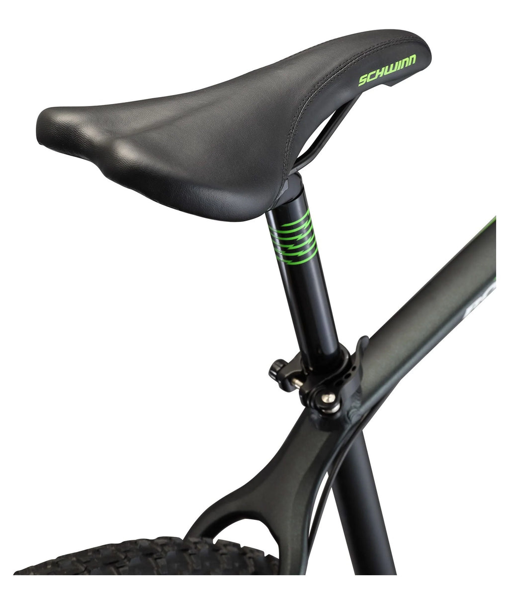 29-in. Mens Mountain Bike, Black and Green U8930