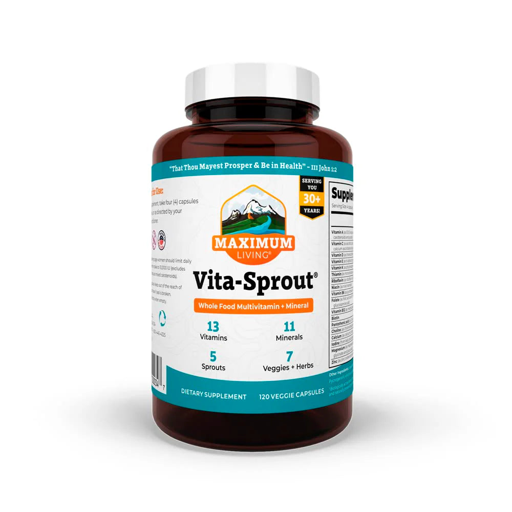 Whole-Food Multivitamin & Phytonutrient Blend 120 Capsules W75161